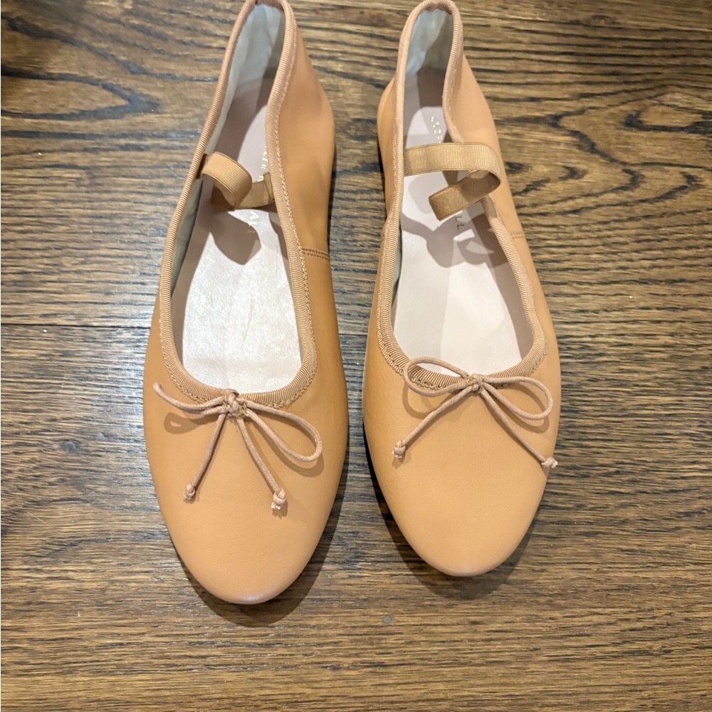Loeffler Randall Tan Ballet Flats